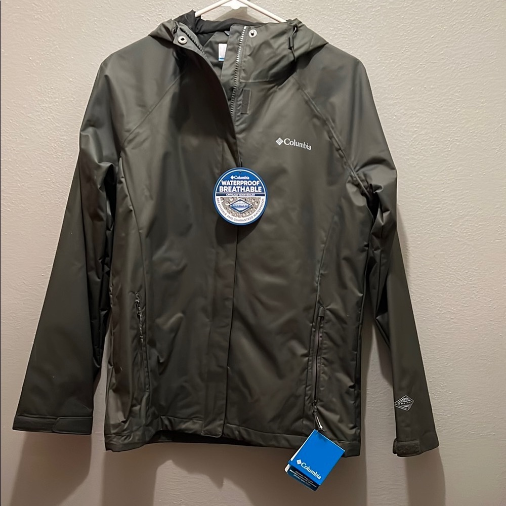 Columbia Waterproof Jacket - Olive Green